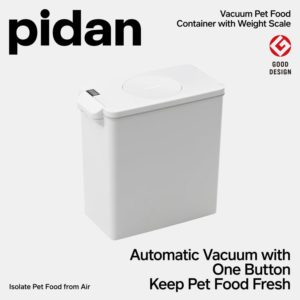 pidan Vacuum Pet Food Container with Weight Scale