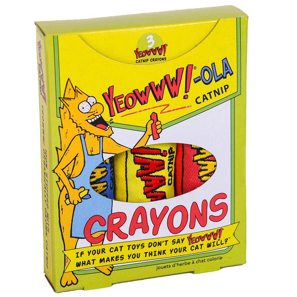 Yeowww!-ola Catnip Crayons