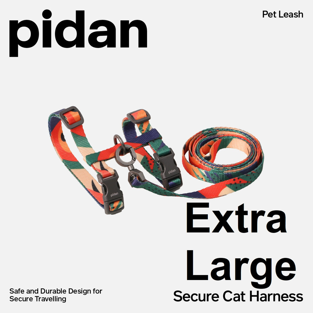 pidan Cat Harness and Leash Set, Extra Large