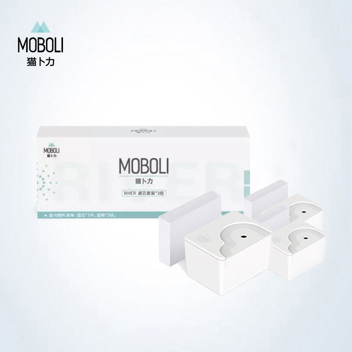 MOBOLI Filter element for the Water Drinking Fountain, 3 pcs per set